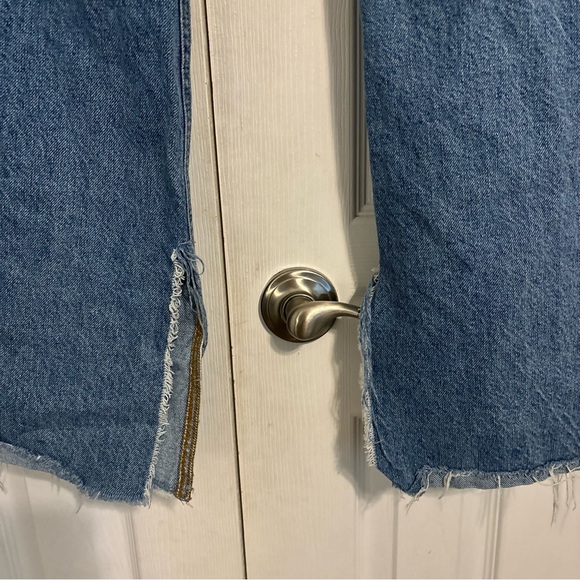 Zara The ‘90S Full Length Jeans Split Hem - Picture 4 of 12